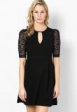 French Connection Black Short Dress Women