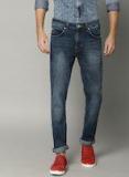 French Connection Blue Slim Fit Mid Rise Jeans Men