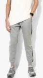 French Connection Grey Melange Straight Fit Track Pants men