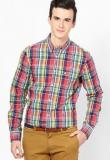 French Connection Multi Checks Slim Fit Casual Shirt Men