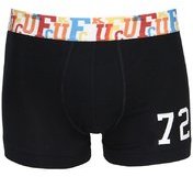 French Connection Underwear Blue Cotton Elastane Trunk Men