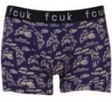 French Connection Underwear Navy Blue Trunk Men