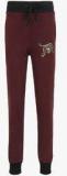 Fritzberg Maroon Track Bottom Boys