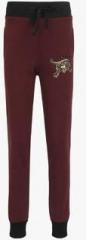 Fritzberg Maroon Track Bottom boys