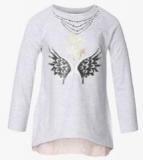 Fs Mini Klub Light Grey Casual Top Girls