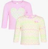 Fs Mini Klub Pack Of 2 Multicoloured Casual Tops Girls