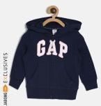 Gap Baby Girls' Logo Hoodie Sweatshirt Girls