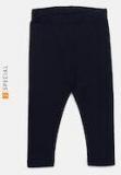 Gap Baby Girls Navy Blue Leggings in Stretch Jersey girls