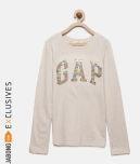 Gap Beige Casual Top Girls