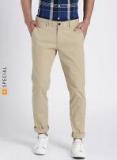 Gap Beige Solid Slim Fit Chinos men