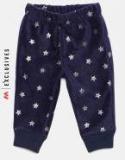 Gap Blue Sparkle Print Pants In Fleece Girls