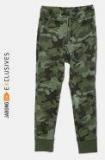 Gap Boys Green Relaxed Regular Fit Camouflage Joggers Boys