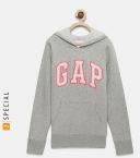 Gap Grey Hoodies Girls