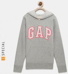 Gap Grey Hoodies girls