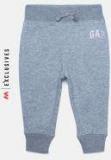 Gap Grey Pull On Track Pants In Fleece Girls