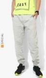 Gap Grey Self Design Regular Fit Joggers Men