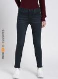 Gap Navy Blue Mid Rise Slim Fit Jeans Women