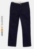 Gap Navy Blue Regular Fit Trouser boys