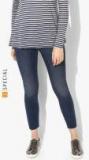 Gap Navy Blue Slim Fit Mid Rise Clean Look Jeans Women