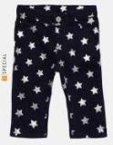 Gap Navy Blue Star Foil Girlfriend Jeans Girls