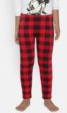 Gap Red Checked Leggings Girls