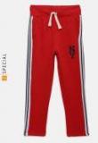 Gap Red Logo Slim Fit Pull On Pants Boys