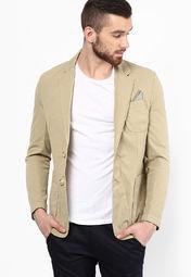 Gas Beige Blazer Men