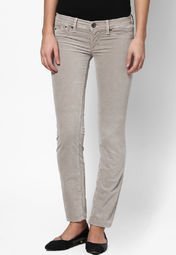 Gas Biege Trousers Women