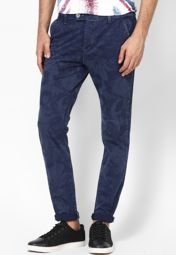 Gas Blue Chinos Men