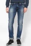 Gas Blue Skinny Fit Jeans Men