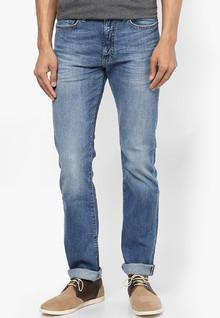 Gas Light Blue Regular Fit Jeans men