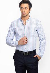 Genesis Checks Multi Color Formal Shirt Men