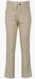 Gini And Jony Beige Regular Fit Trouser boys