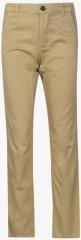 Gini And Jony Beige Slim Fit Trouser boys