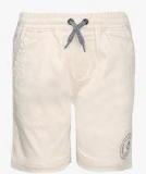 Gini And Jony Beige Solid Shorts Boys