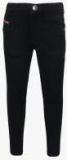 Gini And Jony Black Mid Rise Slim Fit Jeans Boys