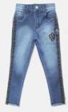 Gini And Jony Black Slim Fit Jeans Girls