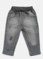 Gini And Jony Blue Regular Fit Mid Rise Jeans boys