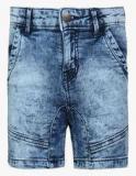 Gini & Jony Blue Regular Shorts Boys