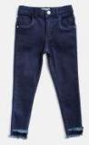 Gini And Jony Blue Slim Fit Mid Rise Jeans Girls