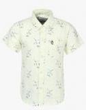 Gini & Jony Cream Casual Shirt boys