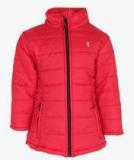 Gini & Jony Fushsia Winter Jacket Girls