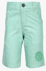 Gini & Jony Green Embroidered Bermuda boys