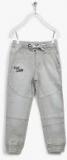 Gini And Jony Grey Slim Fi Joggers Boys