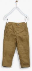 Gini And Jony Khaki Regular Fit Trousers boys