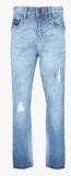 Gini & Jony Light Blue Regular Fit Jeans Boys