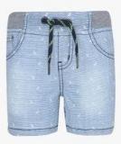 Gini & Jony Light Blue Washed Shorts Boys