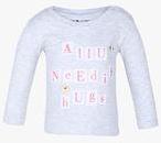 Gini & Jony Light Grey Sweatshirt girls