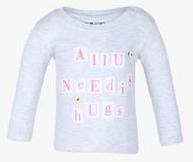 Gini & Jony Light Grey Sweatshirt girls