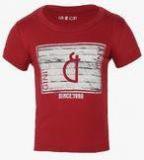 Gini & Jony Maroon T Shirt Boys